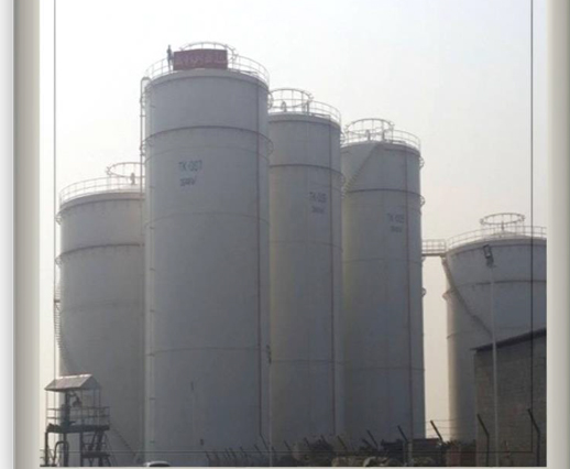 OIL STORAGE TANKS
